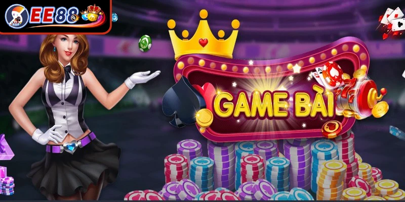 Giao diện sảnh game bài EE88 đẳng cấp và trực quan của nhà cái